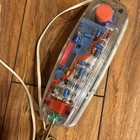 Vintage 80s Clear See Through Green Base Phone Works 2 Org Cords