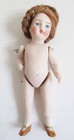 Vintage Bisque Sister Dollhouse Doll Germany 1 12 1  Scale Braided Updo 1920s
