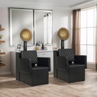 Dryer Chairs For Salon  Professional Hair Dryer Chair Fit For Hooded Dryer Black