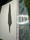 Ancient Bronze Age Spearhead 1200bce Long