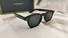 Authentic Jacques Marie Mage Zephirin Sunglasses Black Frame Black Lenses New 