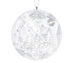 Swarovski Winter Night Ornament Christmas Holidays  5464872 New In Box Size 3 