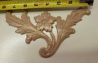 Star Flower Wood Applique In Real Oak  Two Per Package  