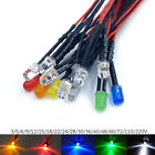 3mm Pre-wired Led Bulb Light 3v 6v 12v 24v 48v 110v 220v Prewired Emitting Diode