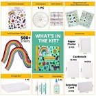 Beginner Paper Quilling Kit Diy Craft Tools Instructions Storage Box Set