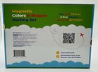 Simply Magic Magnetic Colors   Shapes Sorting Set 88 Pcs Educational Toy Ages 3 