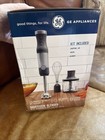Ge 2-speed Stainless Steel Immersion Hand Blender Including Whisk   Blending Jar