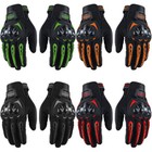 Us Fast Men s Touch Screen Motorcycle Full Finger Gloves With Protection Shell