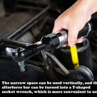 1 2  Air Ratchet Wrench super Fast Heavy Duty Air Ratchet  65ft-lbs Max Torque