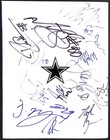 2009 Dallas Cowboys Stadium Inaugural Game Program Signed By 17 Players