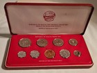 1976 Republic Of Malta  9 Coin Decimal Proof Set W  Certificate   Info
