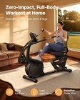 Merach Magnetic Resistance Recumbent Exercise Bike Stationary Bike For Full-body