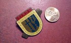 Vintage European Metal Skiing Brooch Pin Tirol Schischule Kirchdorf Erpfendorf