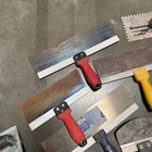 Drywall Finishing Tool Lot Marshalltown Kobalt Wal-board Mud Pans Taping Knives