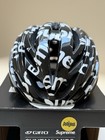 Supreme Giro Syntax Mips Cycling Helmet Medium Black white Worn Once In Box