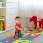 96 Piece Foam Alphabet And Numbers Floor Puzzle Play Mat Hey play  80-96109
