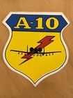 Large Vintage A-10 Usaf Thunderbolt Warthog Sticker Fairchild Republic Decal