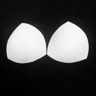 Bra Insert Pad Padding Triangle  Strapls  Hard Strapls  Push Up  s-m-l   By Pair