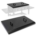 Black Outdoor 36  Griddle Grille Hard Cover Lid Waterproof For Blackstone   More