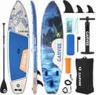 11ft Extra Wide Inflatable Sup Board  500lb Capacity Paddle Board W  Accessories