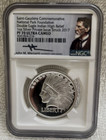 2017 National Park Foundation Double Eagle Indian High Relief 1oz Silver Ngc 70