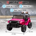 12v Electric Ride On Toys Utv Car For Kids W  Remote  Led usb battery Powered