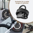 Rockbros Scooter Lock Compact Portable Combination Lock Carbon Steel With Cable
