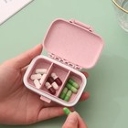 7 Day Pill Organizer 21 Compartments Weekly Travel Medicine Box For Vitamins 3 D
