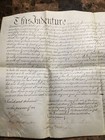 Rare Vintage Original 1811 Pennsylvania Land Deed Indenture 14    X 22   