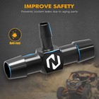 Nicecnc Tee Coolant Fitting Radiator Hose Connector For Can-am Maverick X3 17-23