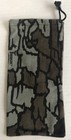Hunting Pouch Bag - Treebark Camo Soft - Handmade - Cord Drawstring - Belt Loop