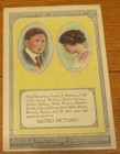 1916 Broadway Playbill  the Lost Bridegroom  Starring John Barrymore The Strand