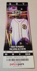 2019 San Diego Padres Full Ticket Manny Machado 2 Hrs Fernando Tatis Jr Hit 21