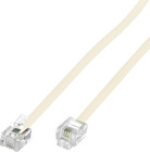 Conext Link Rj11 6p4c Modular Telephone Extension Cable Phone Cord Line Wire  15