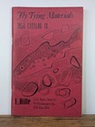 Vintage Booklet - 1954 E  Hille Fly Tying Materials  Fishing Catalog No  18