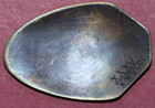 Trident  ukranian   Love Token  Good Luck Token  Elongated Penny  Aa xxxviii 
