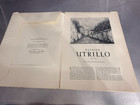 Vintage Utrillo  An Abrams Art Book 16 Full Color Prints Complete Set 1953