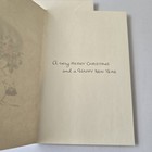 Vintage Christmas Card Norcross Snowwoman In Fancy Hat And Purse Always In Style