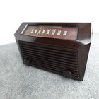 Rca Tube Radio Am Model 9x641 Tabletop 1950 Works Bakelite Loud Volume Vintage