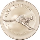 1994 Australia  1 1 Oz Silver Kangaroo - Proof-like Brilliant Uncirculated 