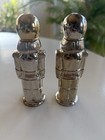 Vintage Silver Treasures By Godinger Nutcrackers Salt   Pepper Shakers 1994