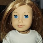 18  American Girl Doll W  Outfit   Purple Boots  Blue Eyes   Gorgeous Hair Clean