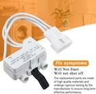 Dryer Door Switch For Whirlpool Maytag Kenmore Amana Roper Dryers Wp3406107 3pcs