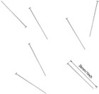 1000pcs Fine Straight Pins  Durable Stainless Steel Dressmaker For Sewing With P