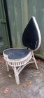Art Deco Very Rare Chair Rattan
