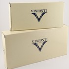Lot Of 2x Visconti Wall Street Rollerball   Fountain Pen 14k 585 M Nib  blue 