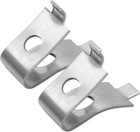 15 Pcs Adjustable Shelf Clips  Stainless Steel Brackets Metal 15 