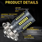Bright White Led Headlight Bulb For Arctic Cat Alterra 90 Dvx 3305-827 Cat 90
