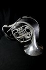 Pan American 58d Single French Horn In Silver - Used  Replacement Tuning Slide