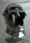 Medieval Demon Helmet     Knight Armor Replica   Steel Cosplay   Reenactment